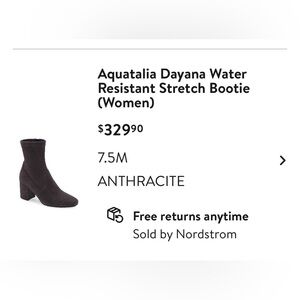 Aquatalia Water Resistant Stretch Bootie